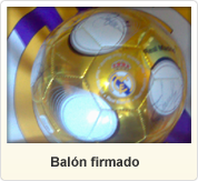 Bal&oacute;n firmado